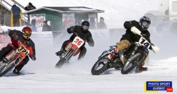 Motos sur Glace à St-Sulpice