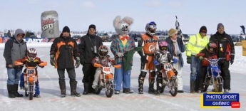 Motos sur Glace à St-Sulpice
