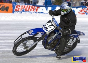 Motos sur Glace à St-Sulpice