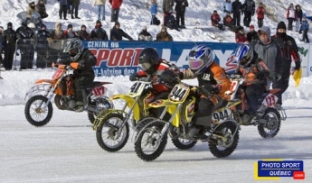 Motos sur Glace à St-Sulpice