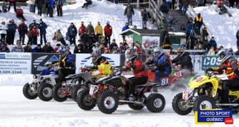 Motos sur Glace à St-Sulpice