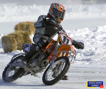 Motos sur Glace à St-Sulpice