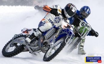 Motos sur Glace à St-Sulpice