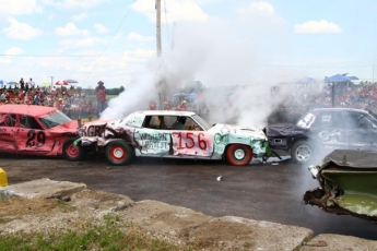 Derby de démolition de St-Chrysostome (dimanche)