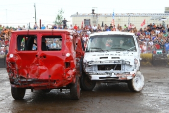 Derby de démolition de St-Chrysostome (dimanche)