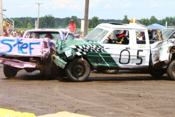 Derby de démolition de St-Chrysostome (dimanche)