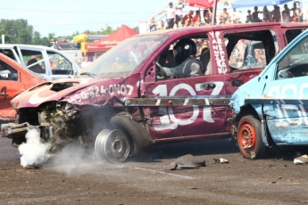 Derby de démolition de St-Chrysostome (dimanche)