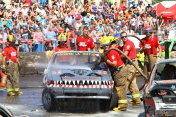 Derby de démolition de St-Chrysostome (dimanche)