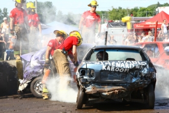Derby de démolition de St-Chrysostome (dimanche)