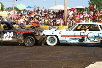 Derby de démolition de St-Chrysostome (dimanche)