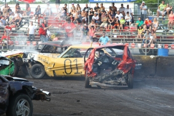 Derby de démolition de St-Chrysostome (dimanche)