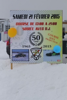 Courses sur glace a Beauharnois (50e anniversaire )