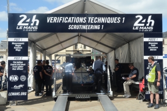 24 Heures du Mans - Vérifications techniques (pesage)