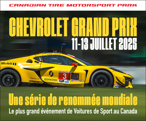 Chevrolet Grand Prix 11-13 Juillet 2025 | Canadian Tire Motorsport Park | CanadianTireMotorsportPark.com