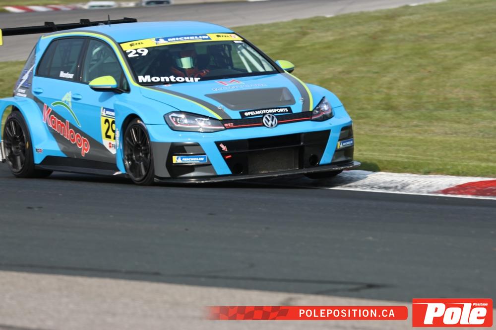 Louis-Philippe Montour在TCR組裡的成績保持在三甲之內 (Picture: Pole Position.ca)